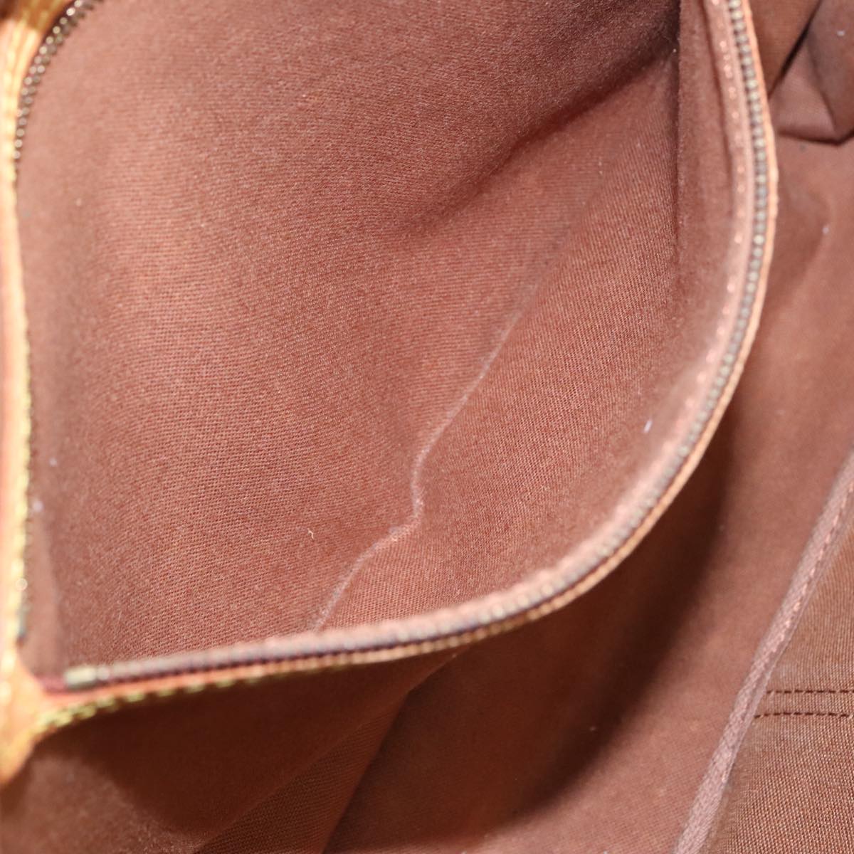 Louis Vuitton Gibecière Brown Canvas Shoulder Bag