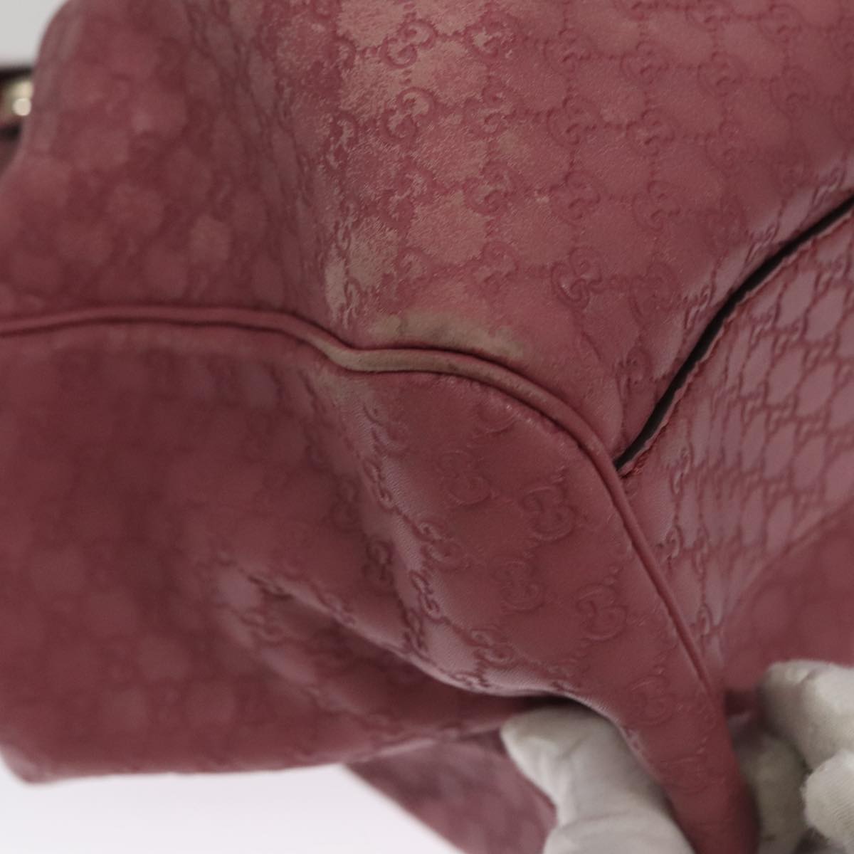 Gucci Sukey Pink Leather Shoulder Bag