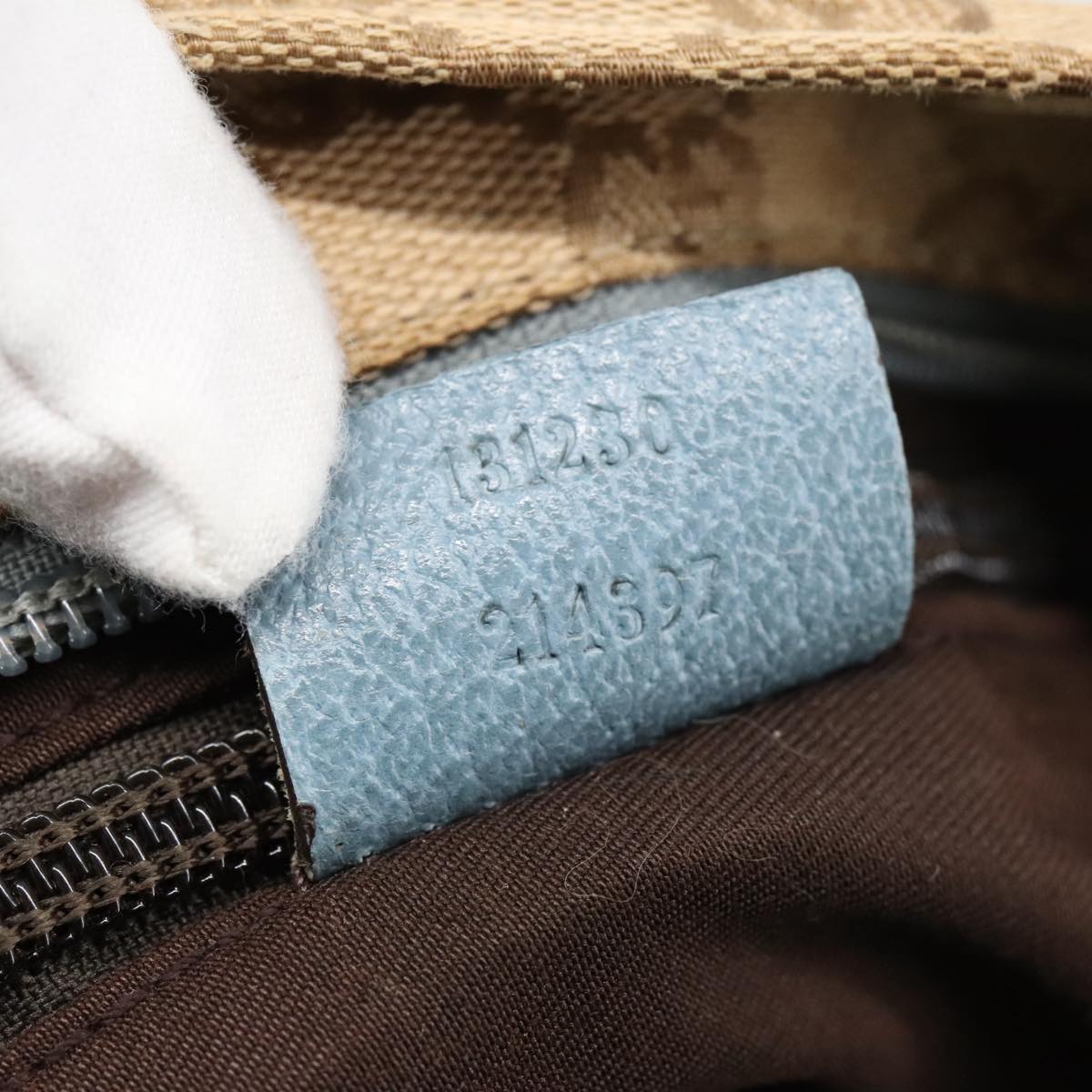 Gucci Beige Canvas Shoulder Bag