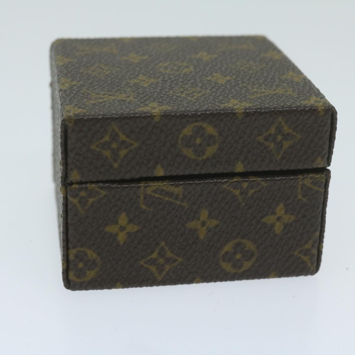 Louis Vuitton Jewelry Case Brown Canvas Jewelleryset Jewelry
