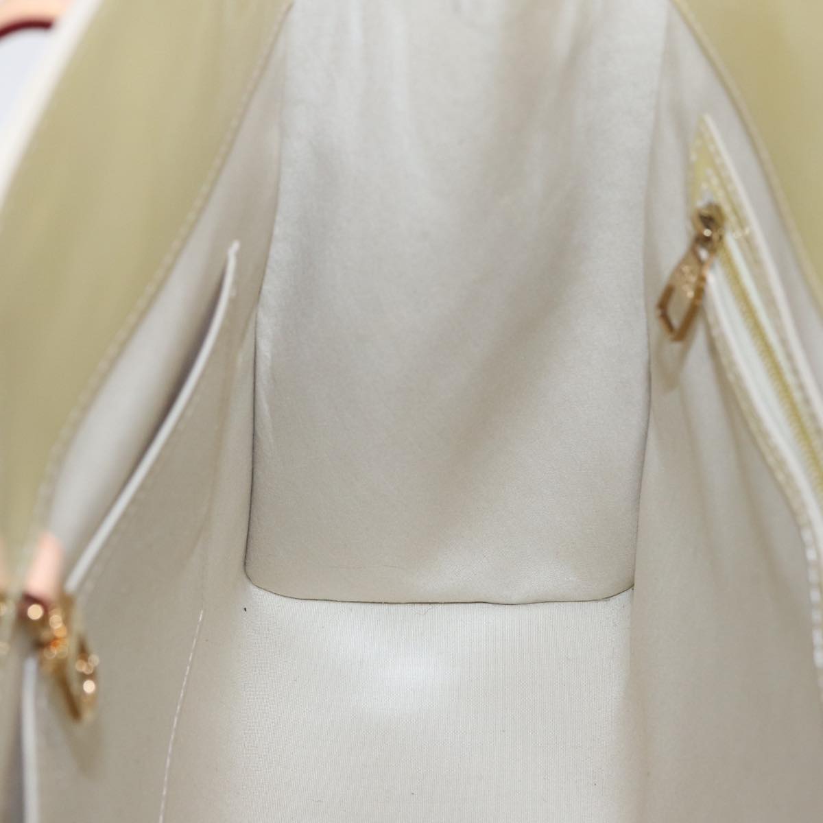 Louis Vuitton Catalina Yellow Patent Leather Tote Bag