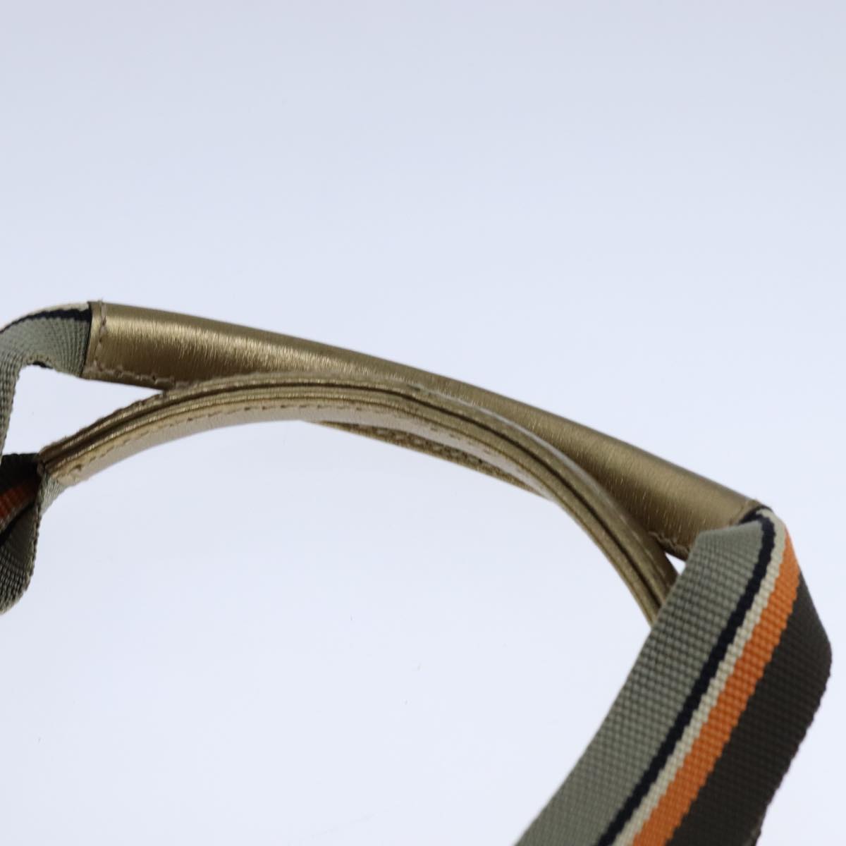 Gucci Gg Crystal Grey Canvas Handbag