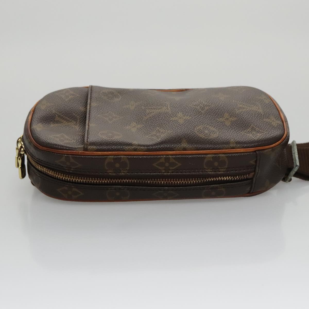 Louis Vuitton Pochette Gange Brown Canvas Shoulder Bag