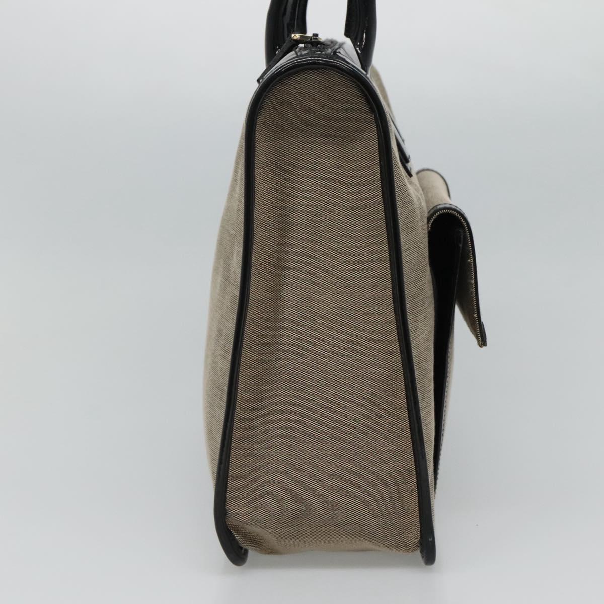 Gucci Grey Canvas Handbag