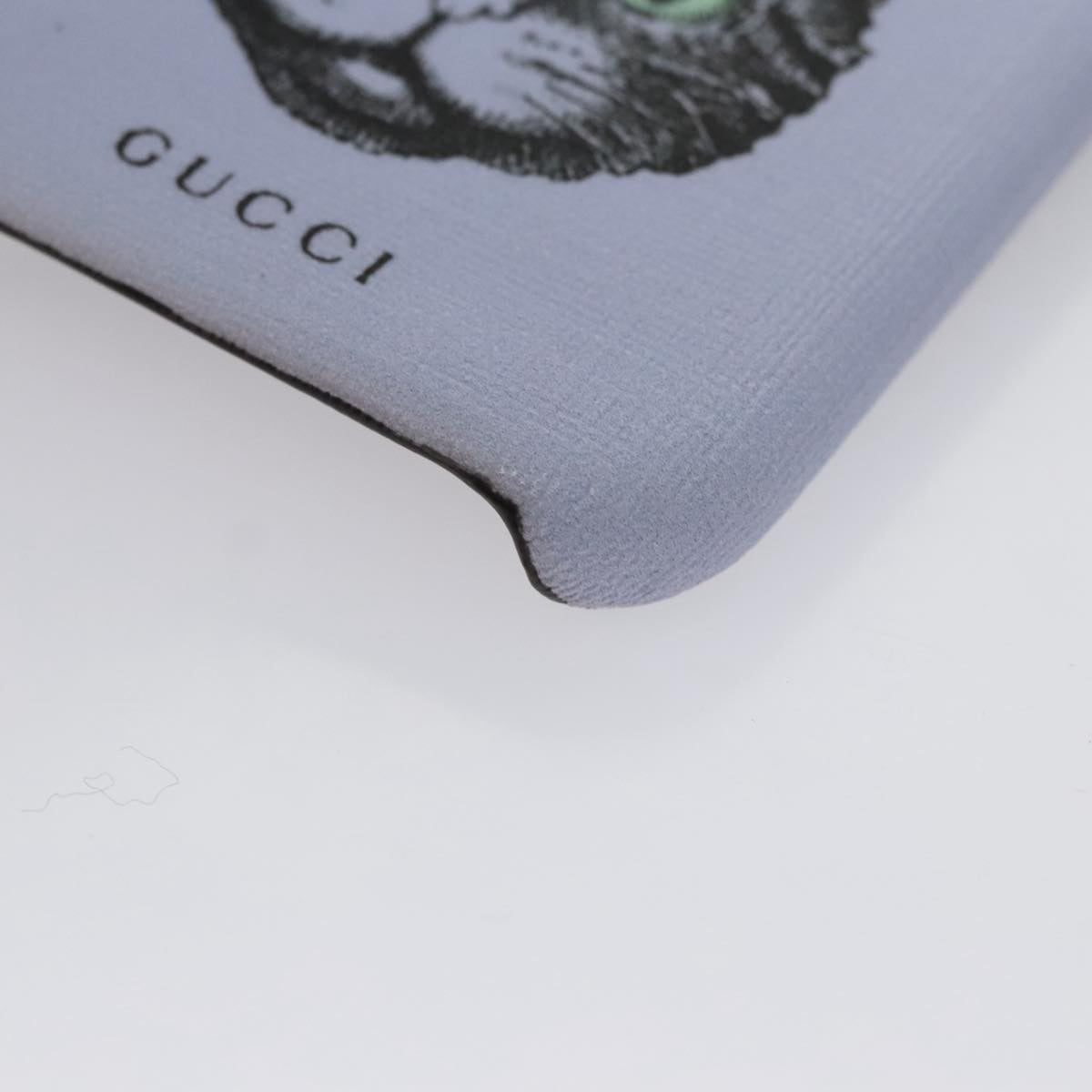 Gucci Purple Leather Phone Jewelry
