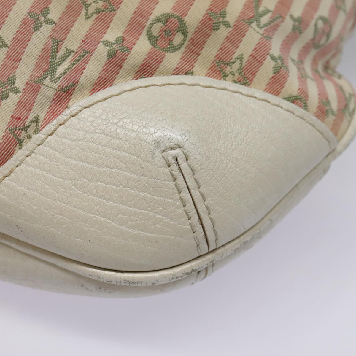 Louis Vuitton Croisette Pink Canvas Shoulder Bag