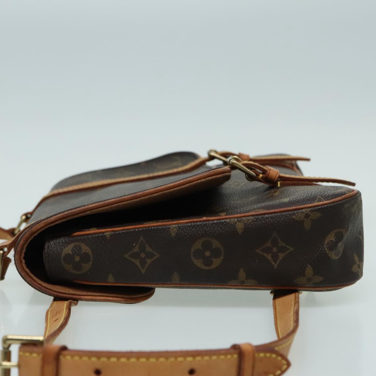 Louis Vuitton Marelle Brown Canvas Backpack Bag