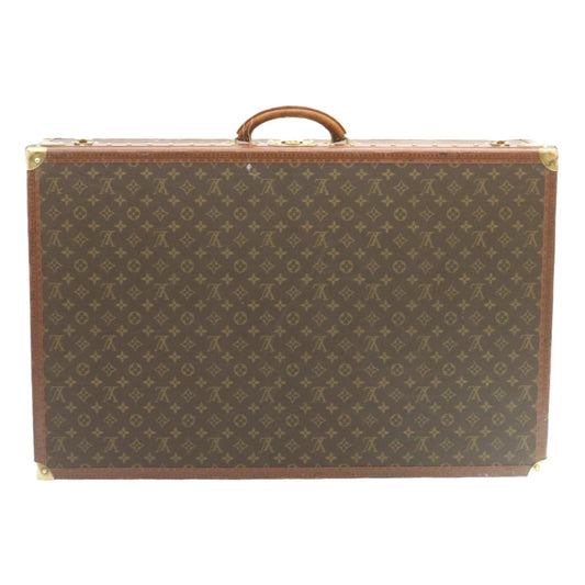 Louis Vuitton Alzer Brown Canvas Travel Bag ()