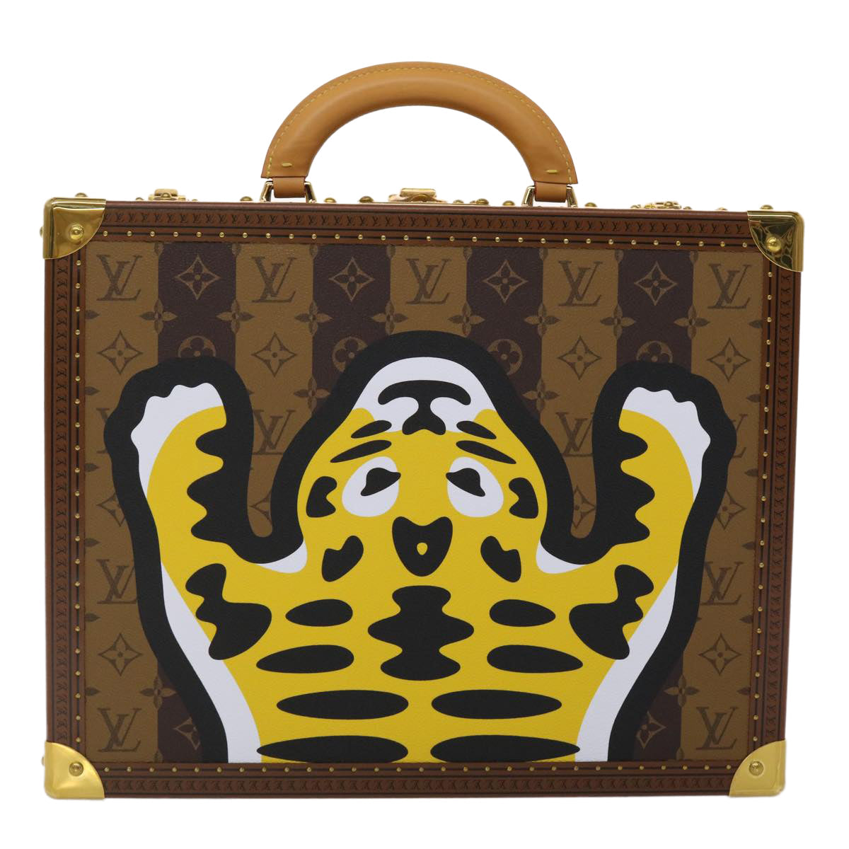 Louis Vuitton Cotteville 40 Brown Canvas Travel Bag ()