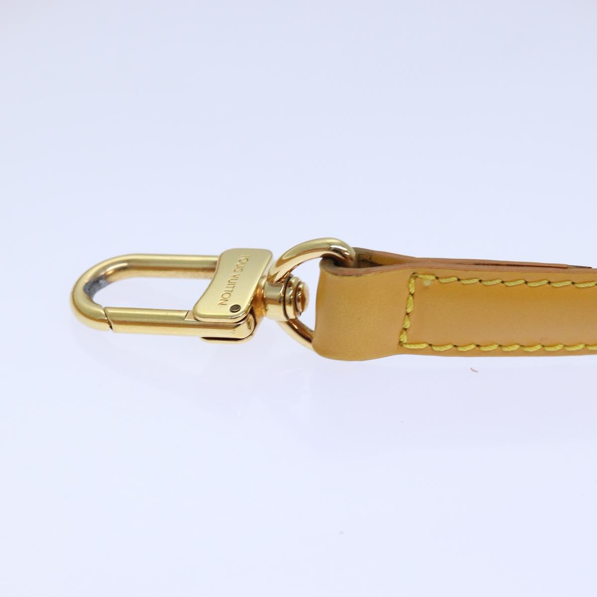 Louis Vuitton Shoulder Strap Camel Leather Bag Jewelry