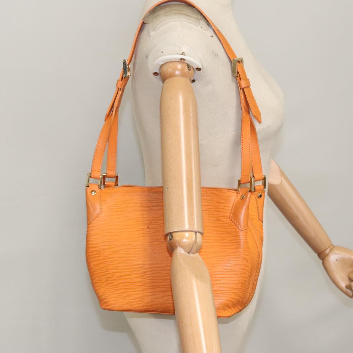 Louis Vuitton Mandala Orange Leather Shoulder Bag