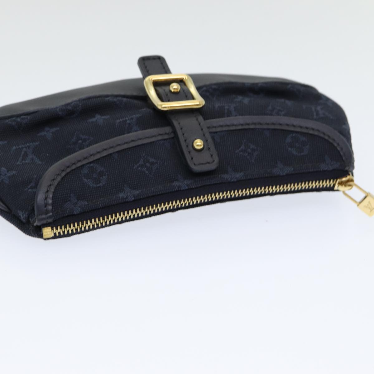 Louis Vuitton Sophie Navy Canvas Clutch Bag