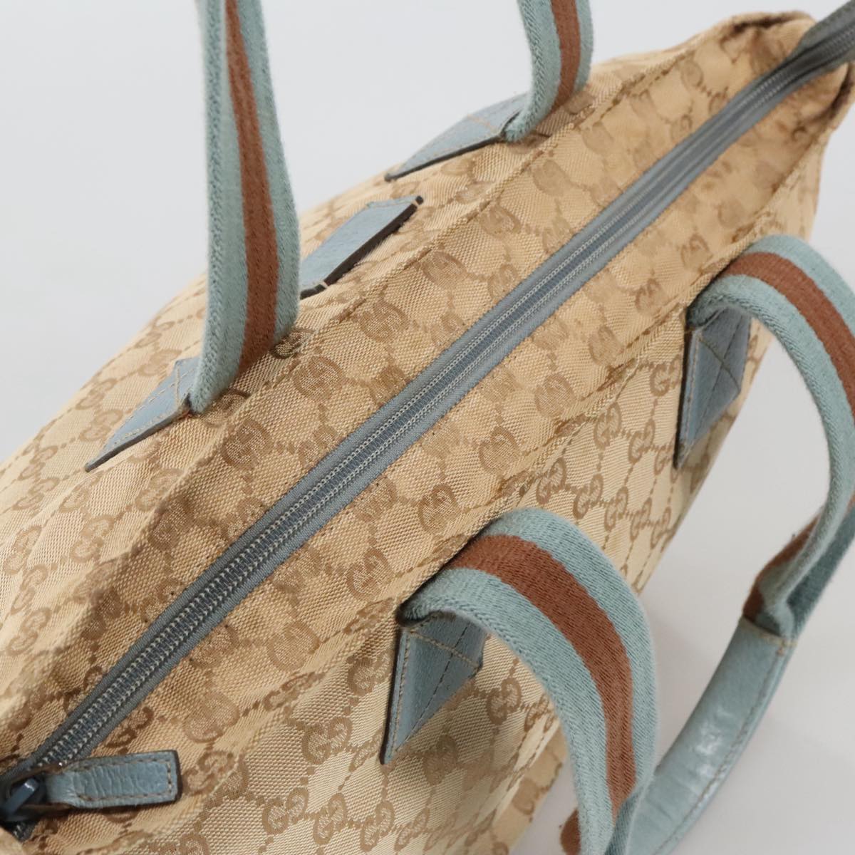 Gucci Beige Canvas Shoulder Bag