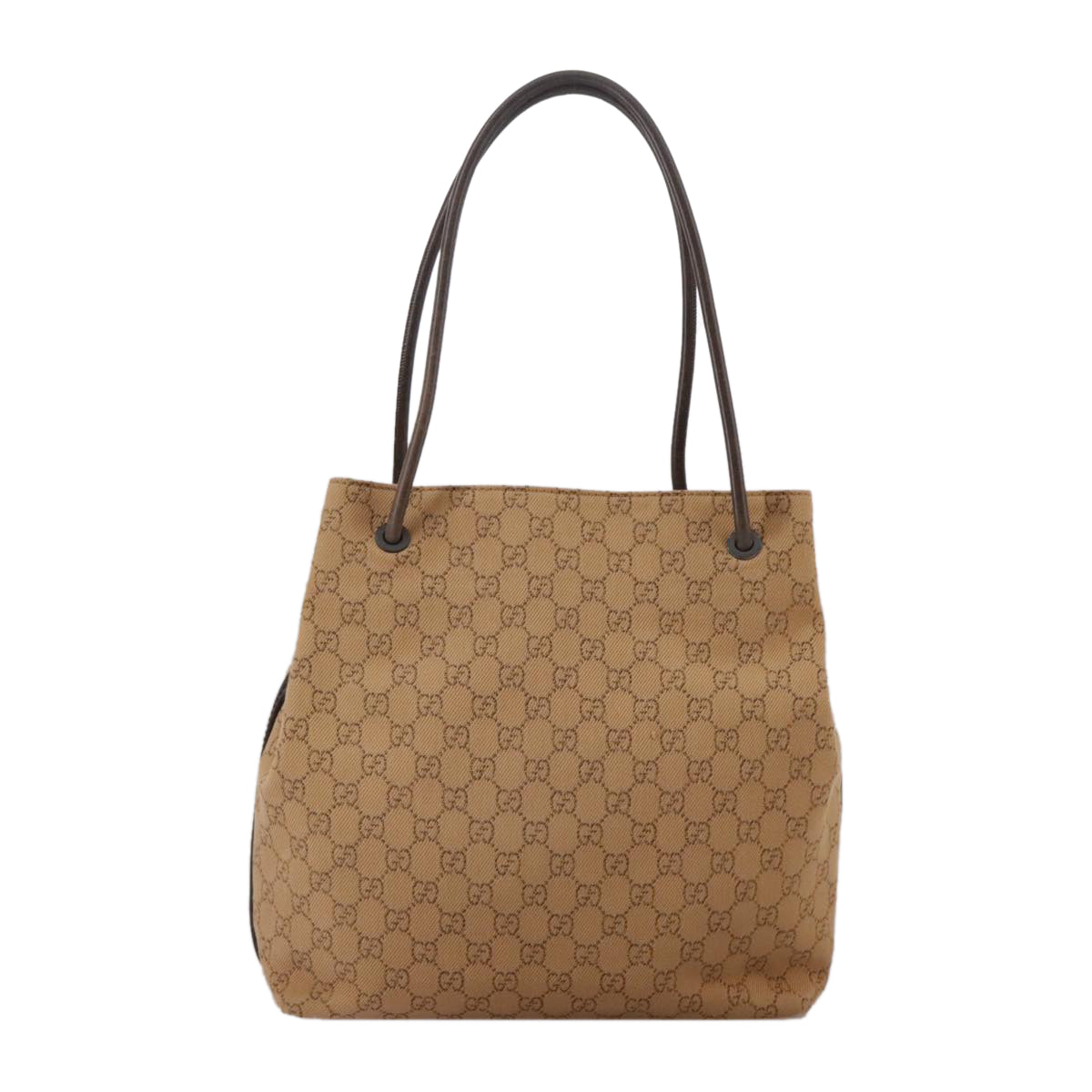 Gucci Gg Canvas Beige Canvas Shoulder Bag