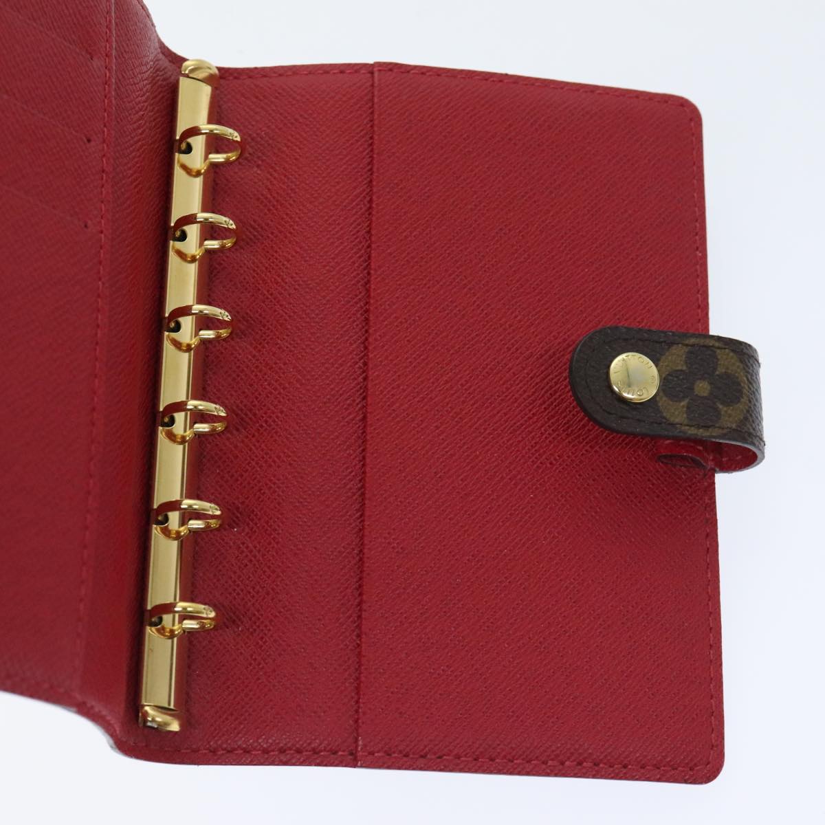 Louis Vuitton Agenda Brown Canvas Wallet