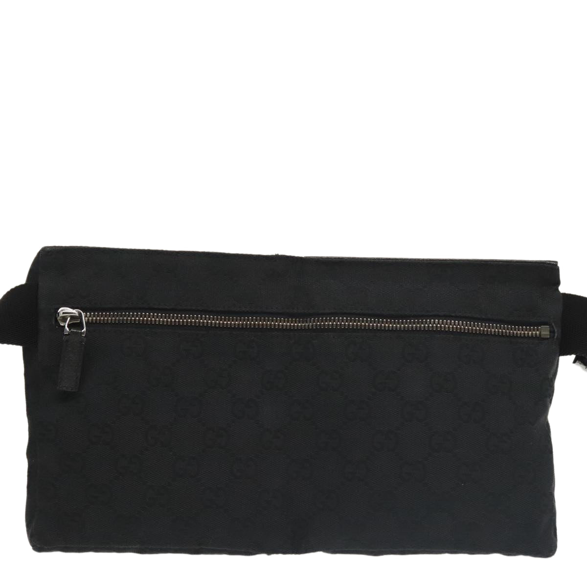 Gucci Belt Bag Black Canvas Shoulder Bag