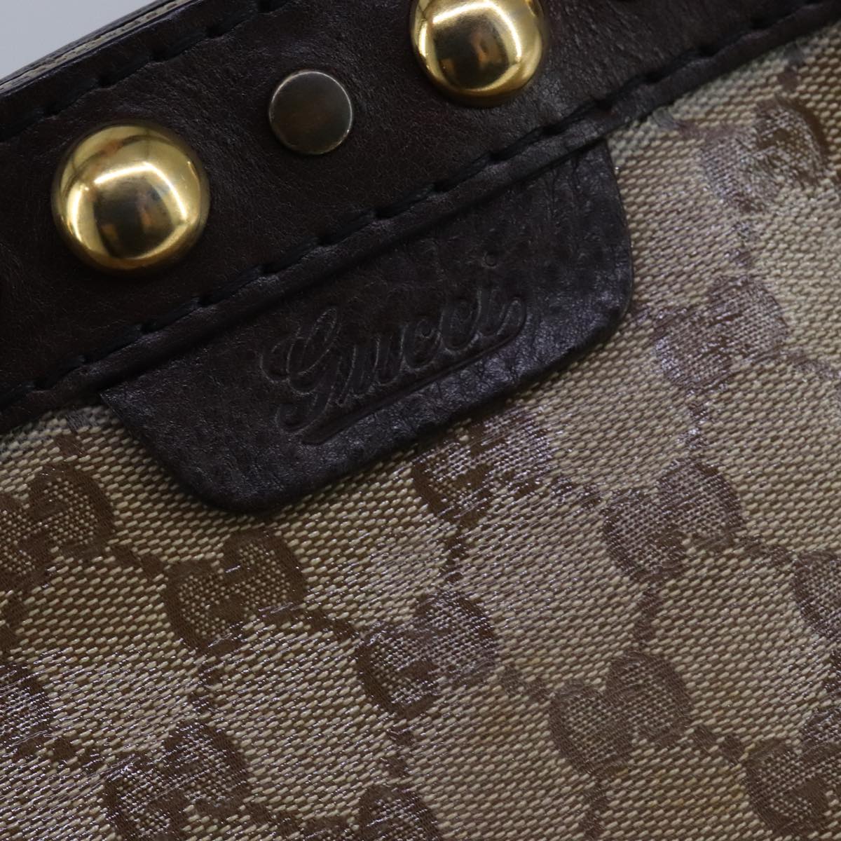 Gucci Gg Canvas Beige Canvas Tote Bag