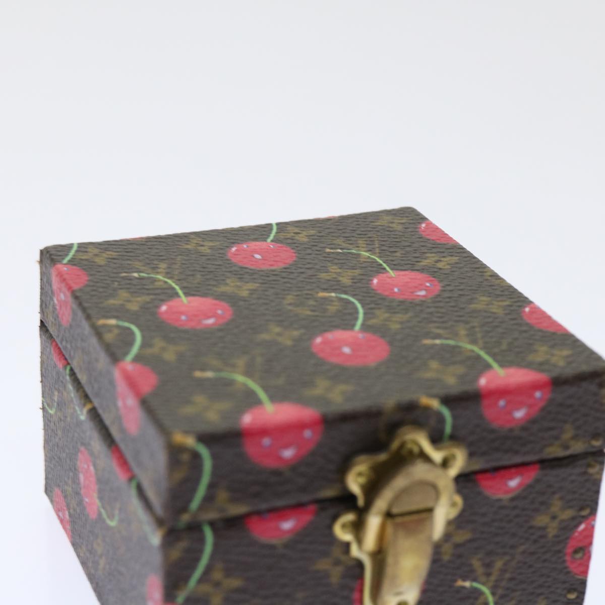 Louis Vuitton Boîte À Bijoux Brown Canvas Jewelleryset Jewelry