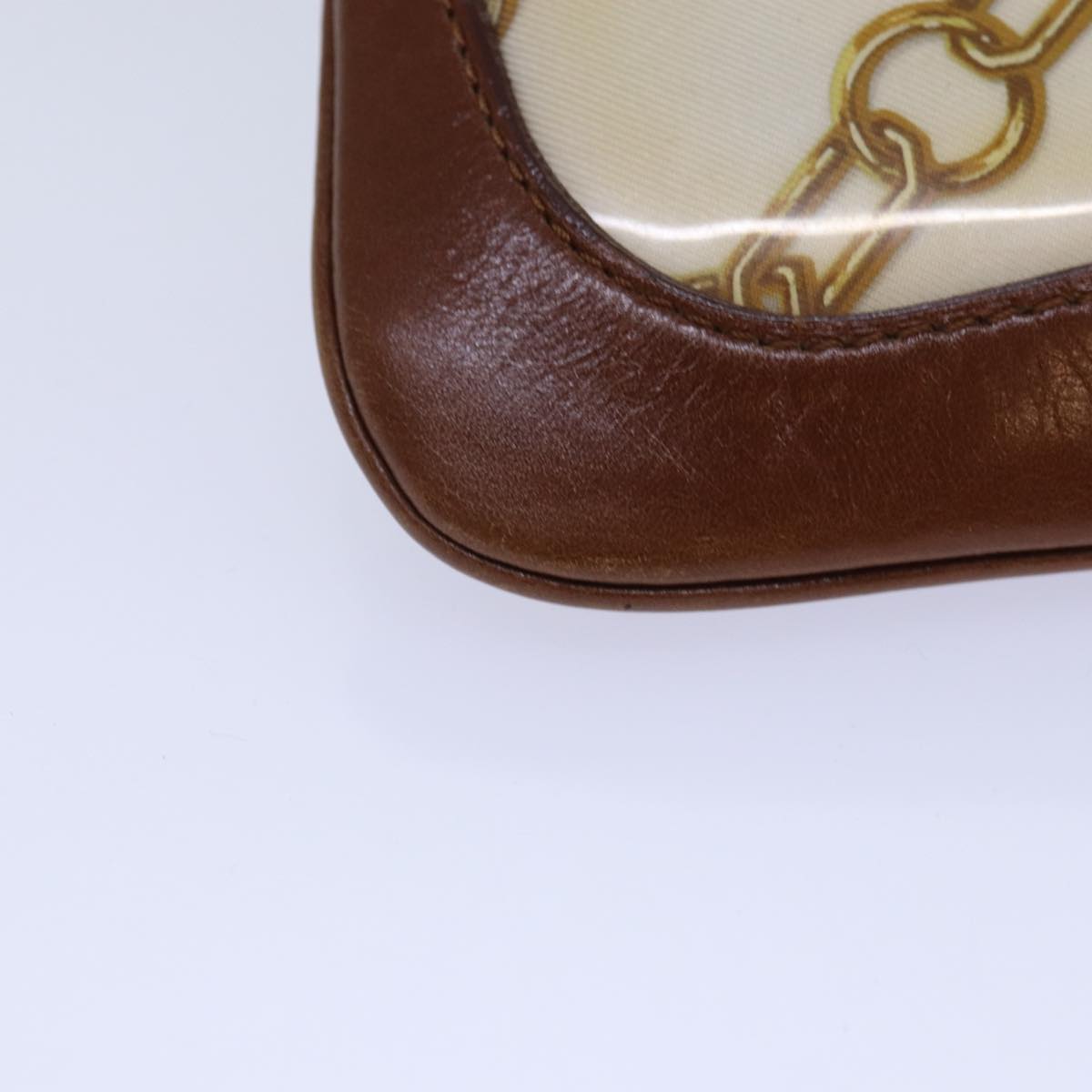 Louis Vuitton Pochette Plat Brown Leather Wallet