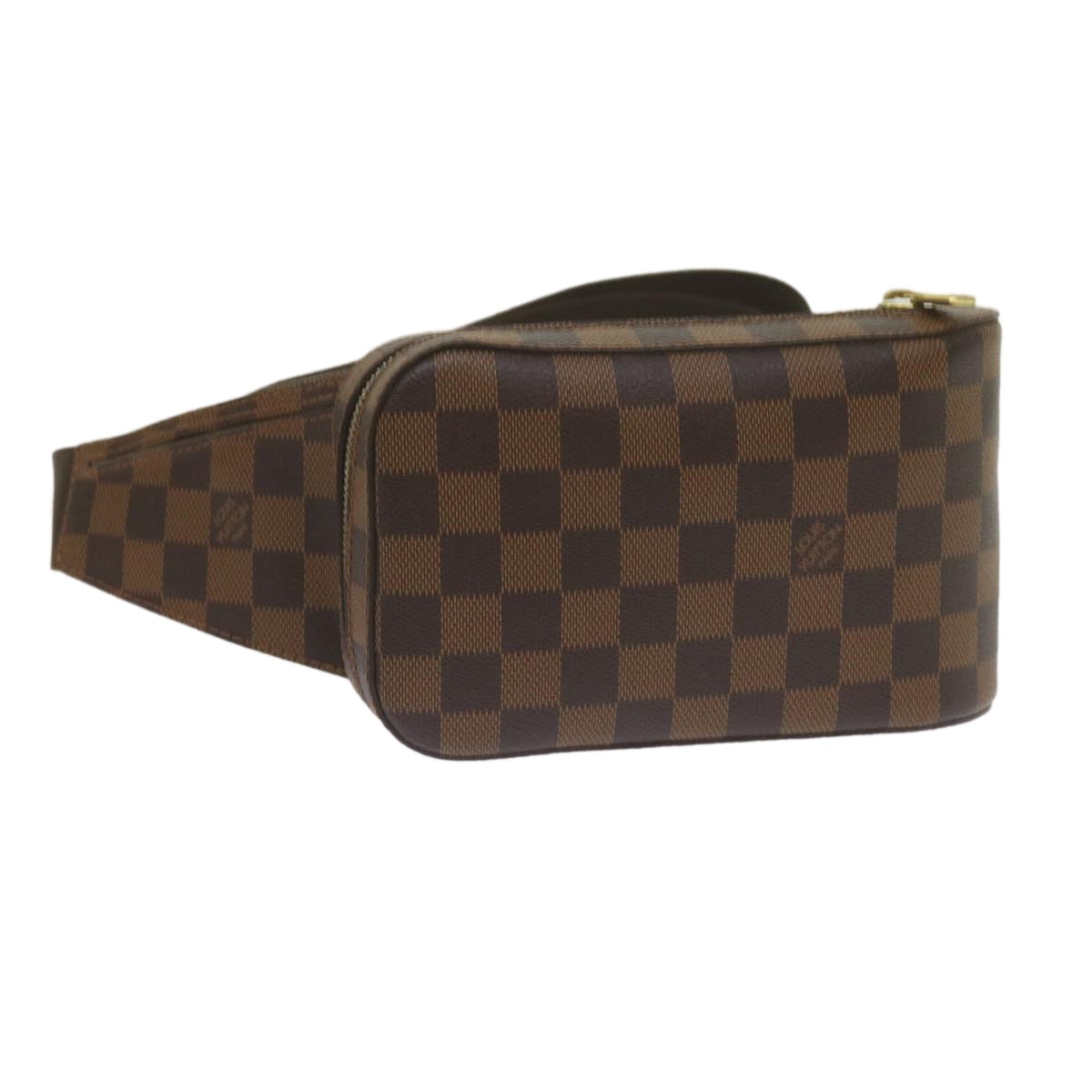 Louis Vuitton Geronimos Brown Canvas Shoulder Bag