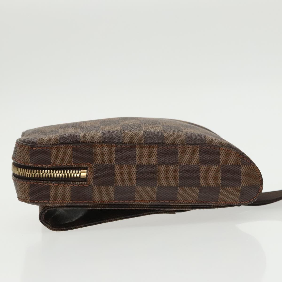 Louis Vuitton Geronimos Brown Canvas Shoulder Bag