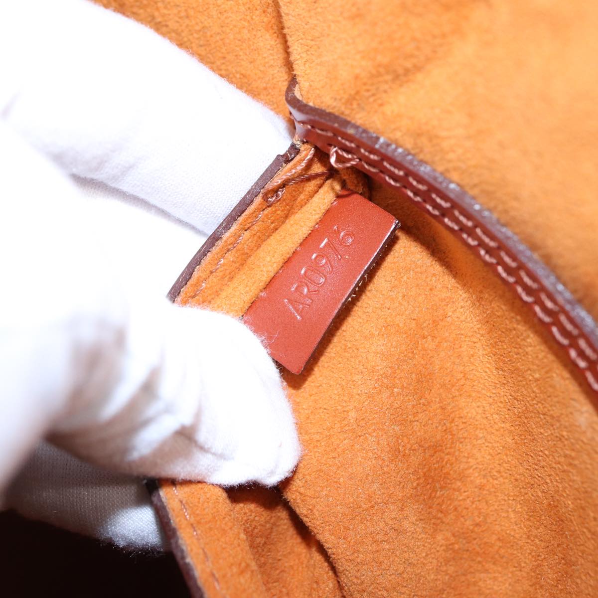 Louis Vuitton Alma Brown Leather Handbag