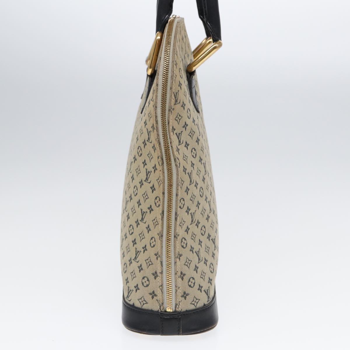 Louis Vuitton Alma Blue Canvas Handbag