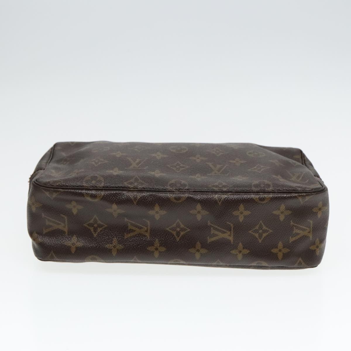 Louis Vuitton Trousse De Toilette Brown Canvas Clutch Bag