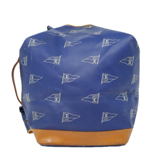 Louis Vuitton Cup Tasman Blue Canvas Shoulder Bag