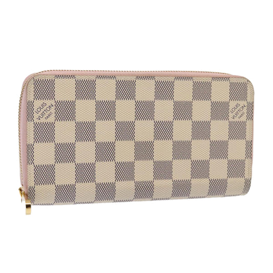 Louis Vuitton Zippy Wallet White Canvas Wallet