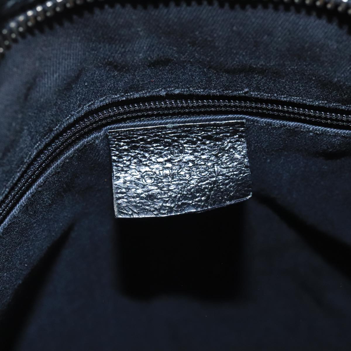 Gucci Black Canvas Shoulder Bag