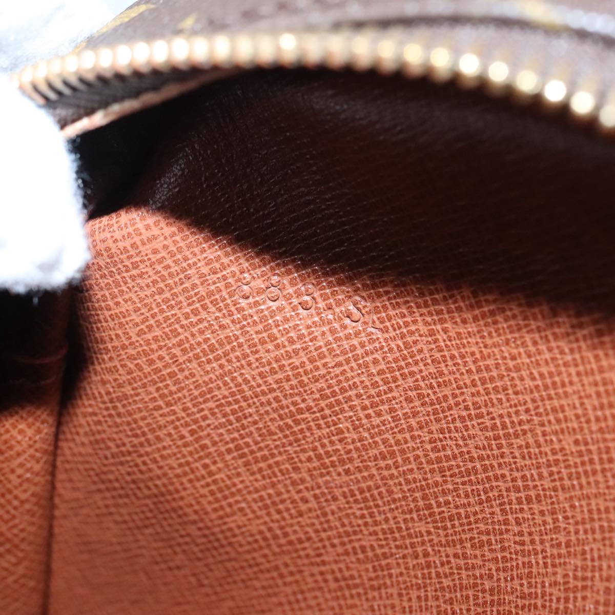 Louis Vuitton Compiegne 28 Brown Canvas Clutch Bag