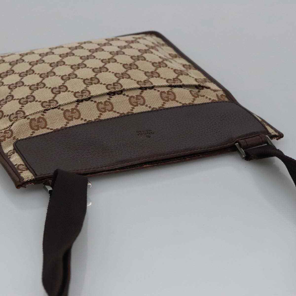 Gucci Gg Supreme Beige Canvas Shoulder Bag