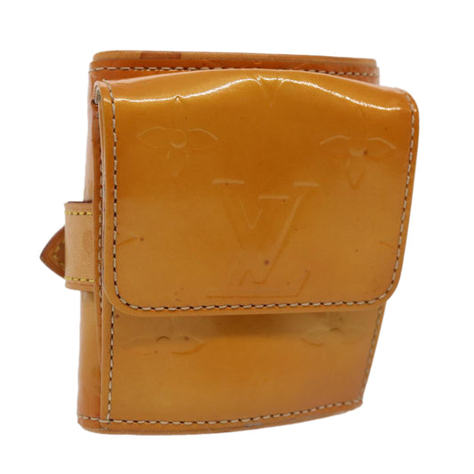 Louis Vuitton Lafayette Street Beige Patent Leather Wallet
