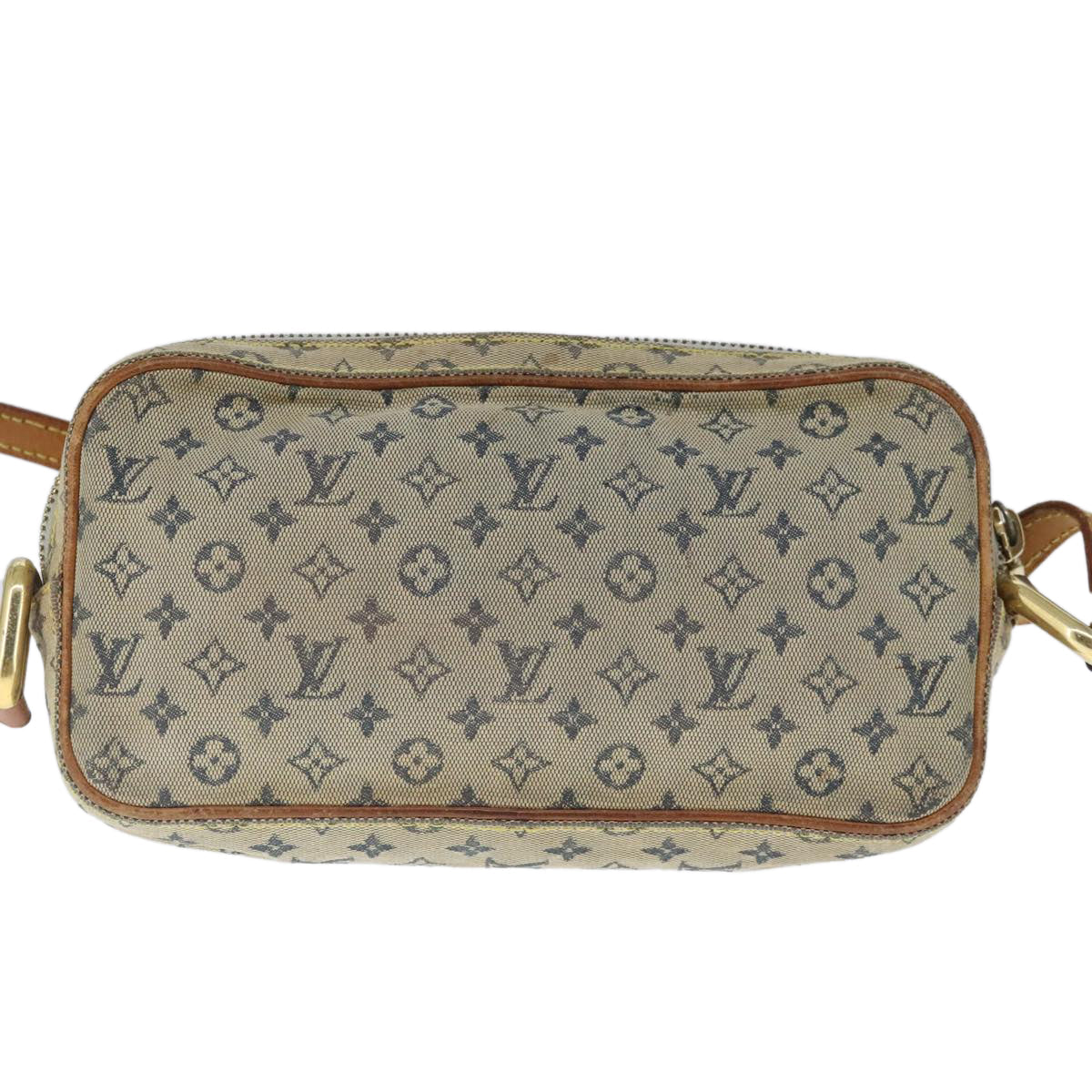 Louis Vuitton Juliette Blue Canvas Shoulder Bag