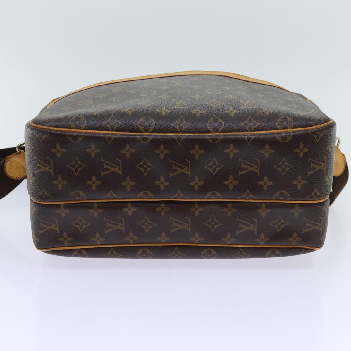 Louis Vuitton Reporter Brown Canvas Shoulder Bag
