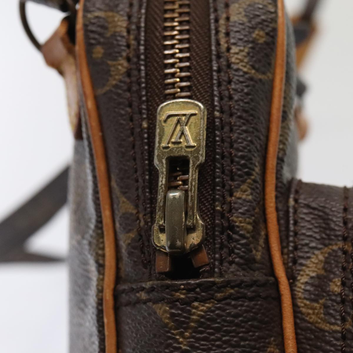Louis Vuitton Mini Amazone Brown Canvas Shoulder Bag
