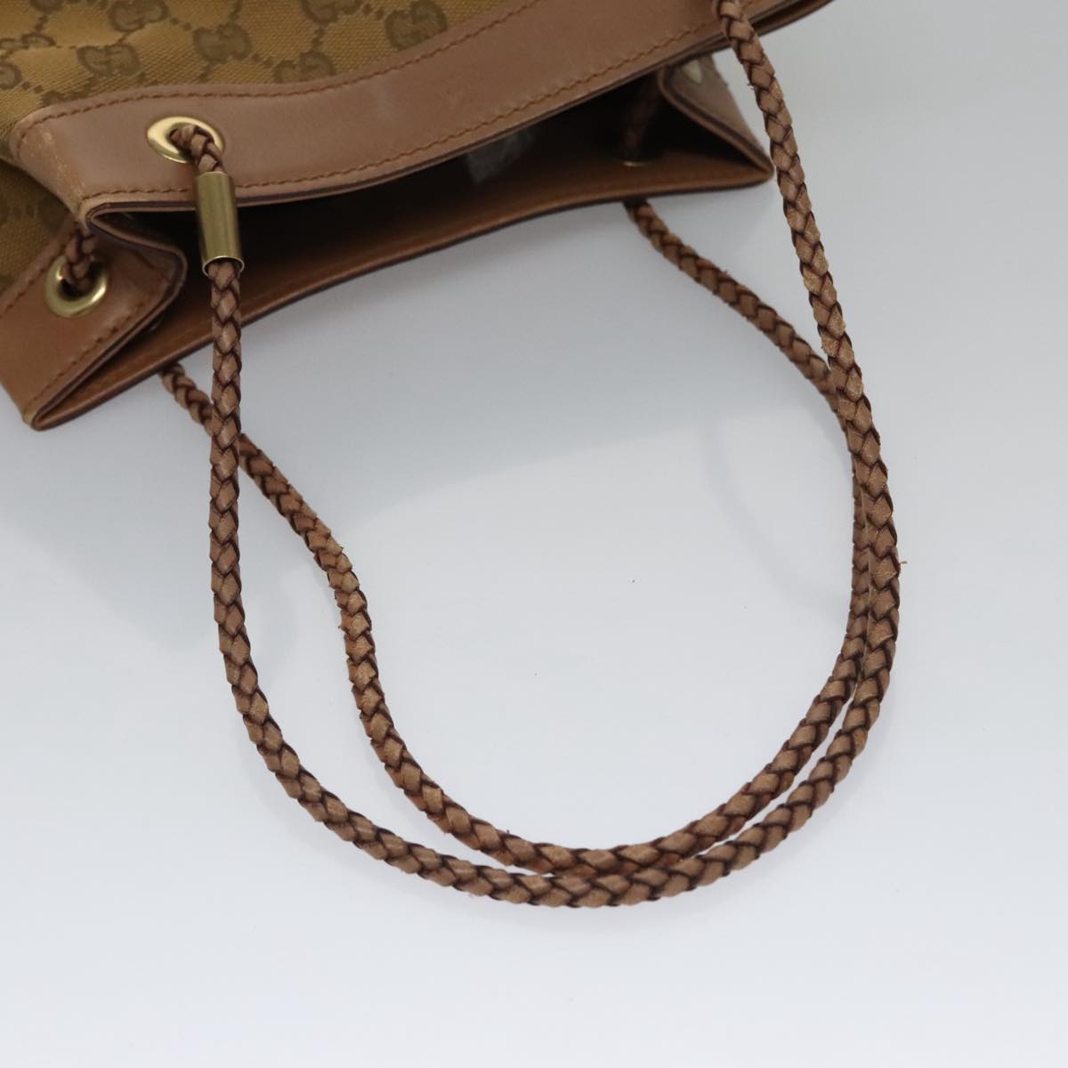Gucci Gg Canvas Brown Canvas Shoulder Bag