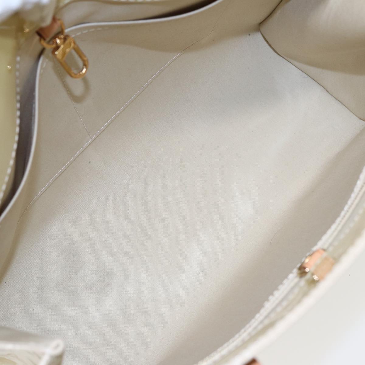 Louis Vuitton Catalina Yellow Patent Leather Tote Bag