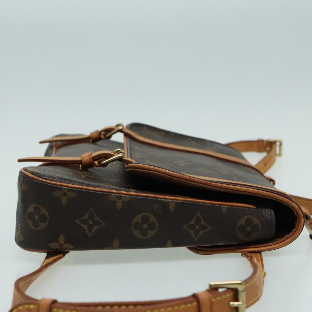 Louis Vuitton Marelle Brown Canvas Backpack Bag