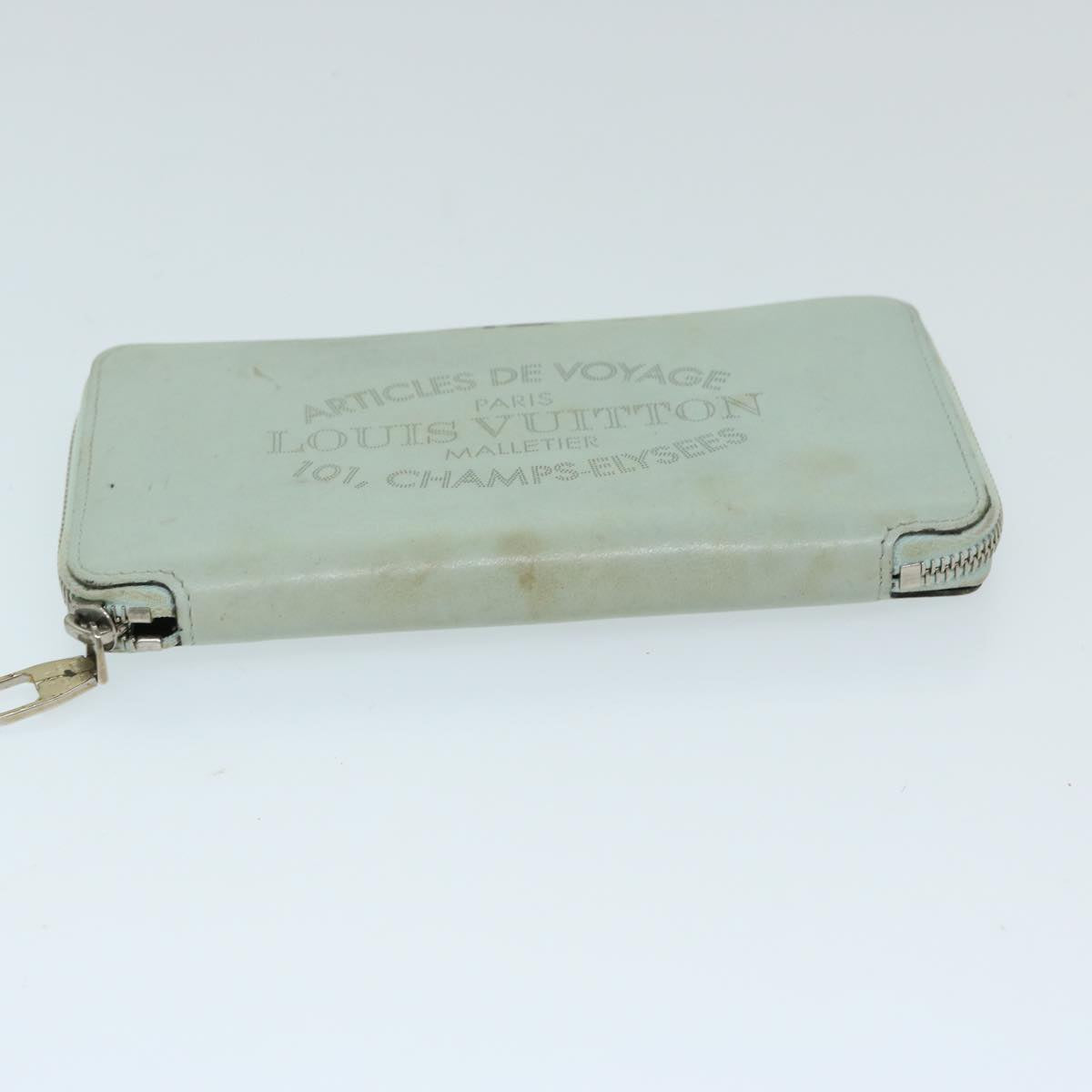 Louis Vuitton Jena Blue Leather Wallet