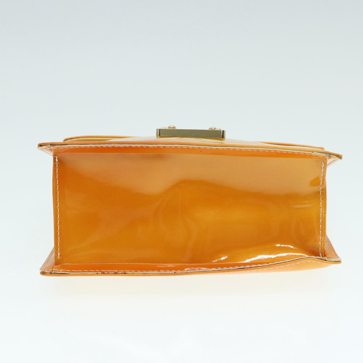 Louis Vuitton Spring Street Yellow Patent Leather Handbag