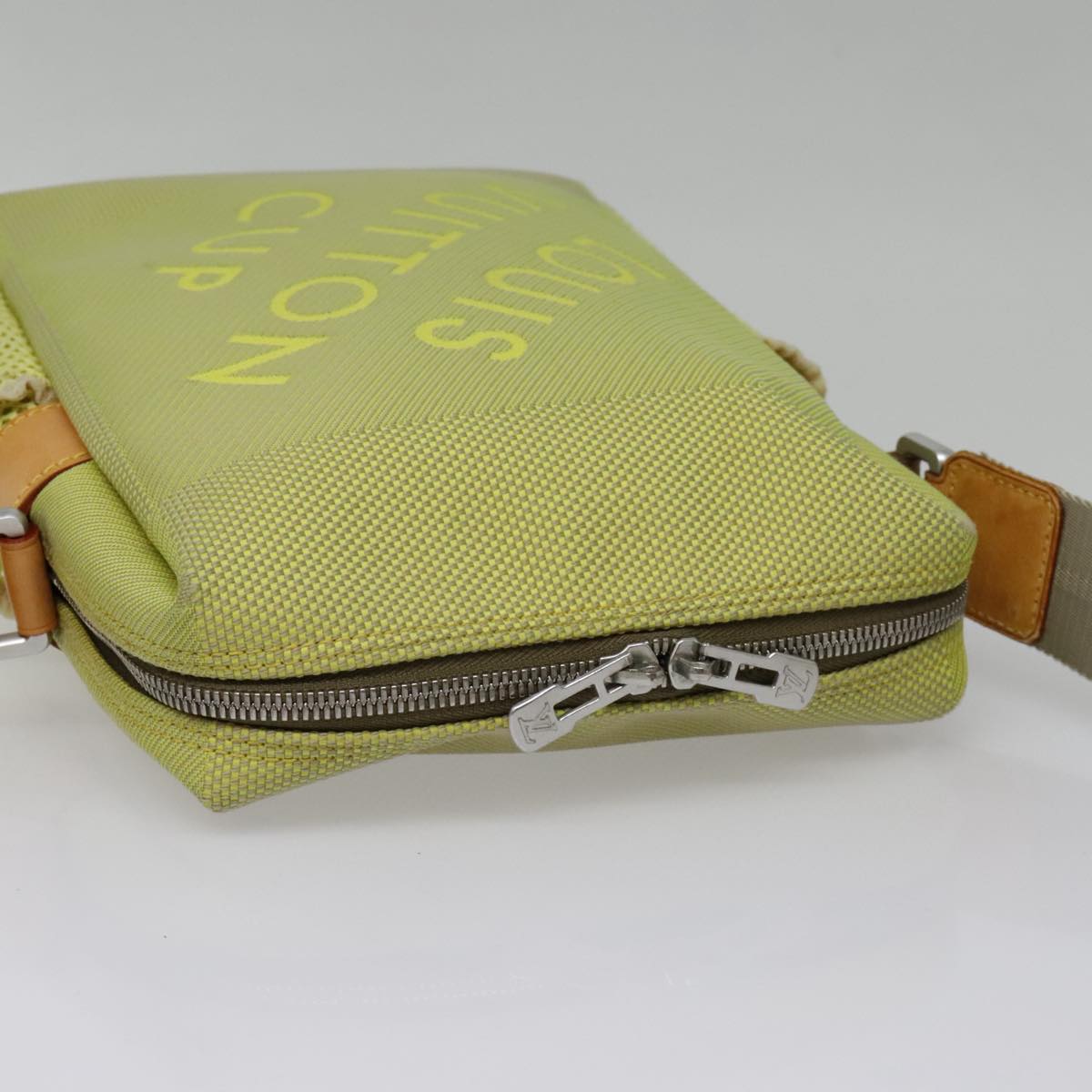Louis Vuitton Weathery Green Canvas Shoulder Bag