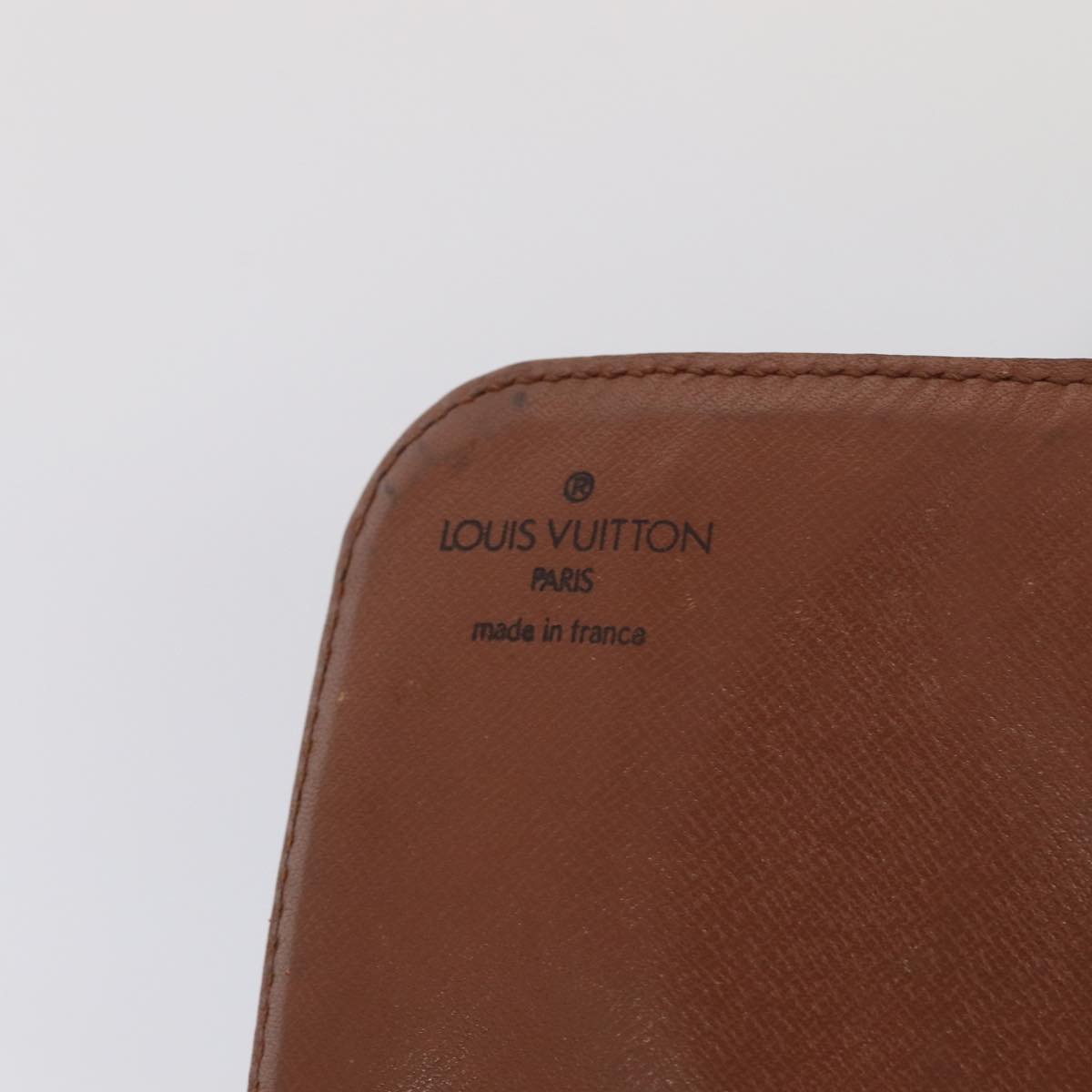 Louis Vuitton Cartouchiere Brown Canvas Shoulder Bag