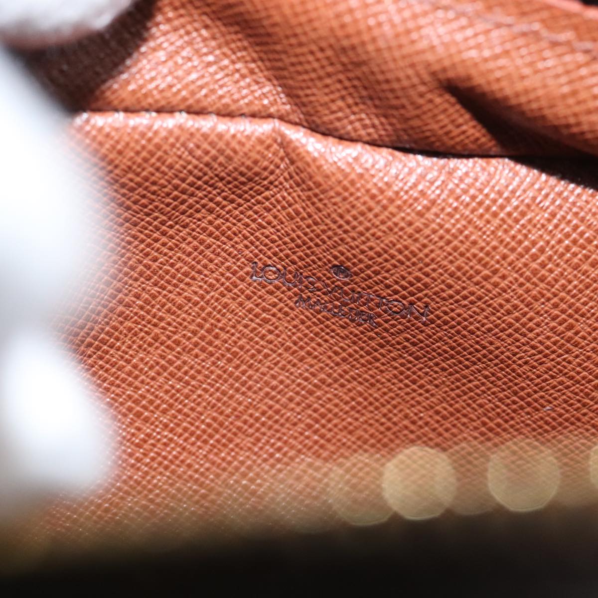 Louis Vuitton Compiegne 28 Brown Canvas Clutch Bag