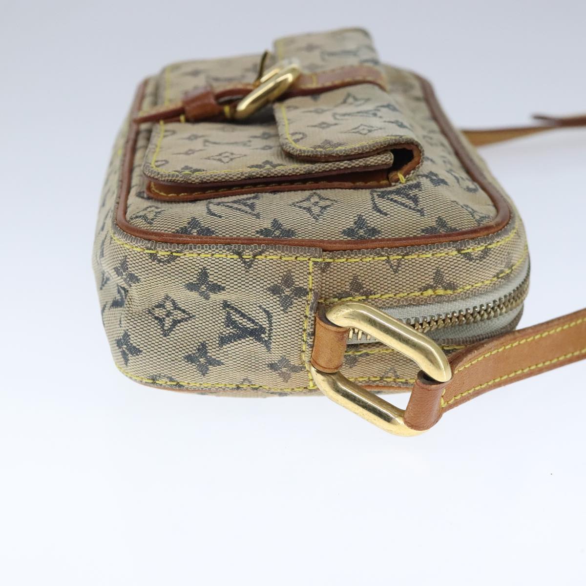 Louis Vuitton Juliette Blue Canvas Shoulder Bag