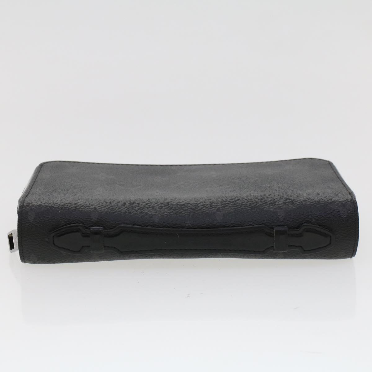 Louis Vuitton Zippy Xl Black Canvas Wallet
