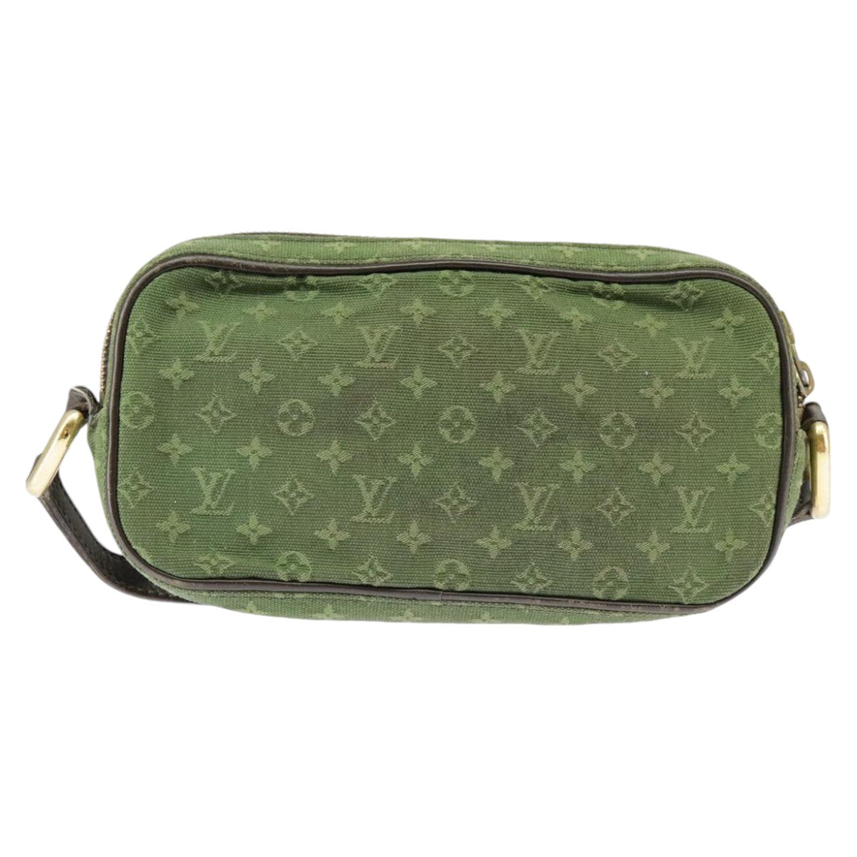 Louis Vuitton Juliette Khaki Canvas Shoulder Bag