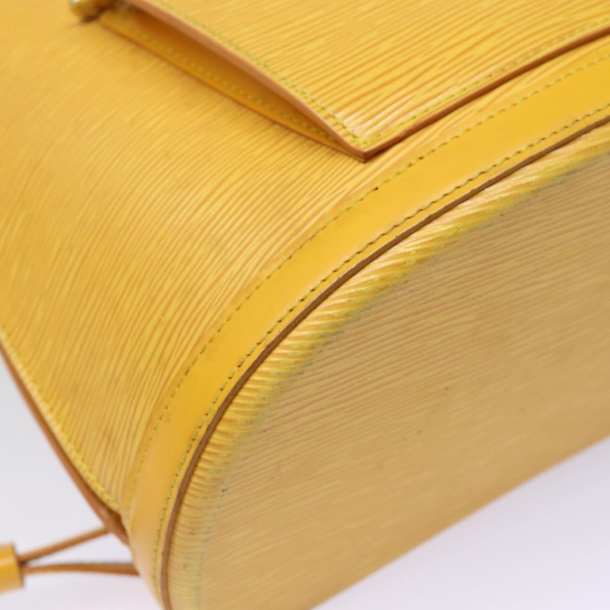 Louis Vuitton Gobelins Yellow Leather Backpack Bag