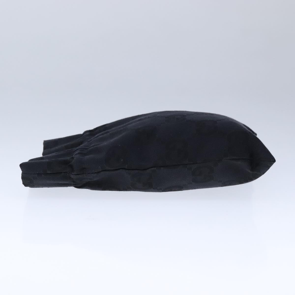 Gucci Gg Canvas Black Canvas Clutch Bag